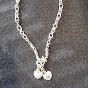 Brighton like necklace...dangle heart